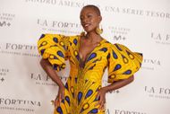 T'Nia Miller attends the photocall of 'La Fortuna' premiere at Hotel VP Plaza España Design on September 28, 2021 in Madrid, Spain. 'La Fortuna' is a TV serie directed by Alejandro Amenabar | Image via: Getty